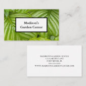 グリーン葉フォトガーデンセンター 名刺 (正面/裏面)