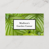 グリーン葉フォトガーデンセンター 名刺 (正面)