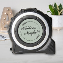 グリーン葉ローレルパーソナライズされた名ビジネス