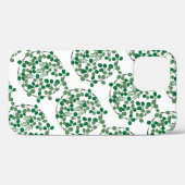 グリーン葉日本のデザイン Case-Mate iPhoneケース (裏面 (横))