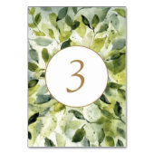 グリーン葉植物学 テーブルナンバー (裏面)