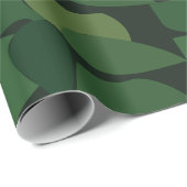 グリーン葉植物学 ラッピングペーパー (ロールコーナー)