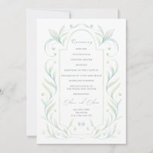 グリーン葉結婚式 プログラム