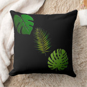グリーン葉装飾用クッション クッション (ブランケット)