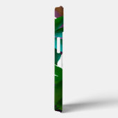 グリーン葉、ケース、Apple iPhone X、Tough Xtreme Case-Mate iPhoneケース (裏面 / 右)