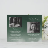 グリーン葬儀式折り畳みプログラム (スタンド正面)