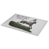 グリーン裁断ボードにおける跳び上がり騎手 カッティングボード (角)