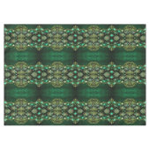 グリーン装飾オーナメントホリデーテーブルクロス テーブルクロス (正面(横))