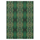 グリーン装飾オーナメントホリデーテーブルクロス テーブルクロス (正面)