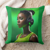 グリーン装飾用クッション クッション (ブランケット)