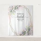 グリーン装飾 ブライダルシャワー 背景 フォトプロップ タペストリー (正面)