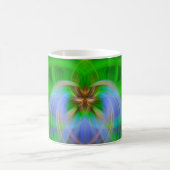 グリーン複雑 コーヒーマグカップ (中央)