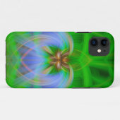 グリーン複雑 Case-Mate iPhoneケース (裏面(横))