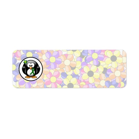 グリーン認識度リボンペンギン ラベル (正面)