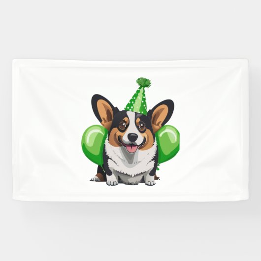グリーン誕生日コクラシックルギTシャツ 横断幕 (横)