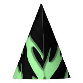 グリーン誕生日 パーティーハット (裏面)