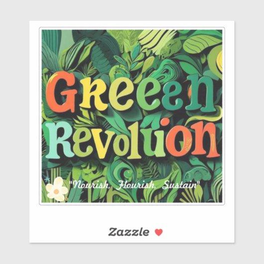 「グリーン調和デザイン」 シール (シート)