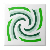 グリーン調和 タイル (正面)