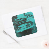 グリーン車 スクエアシール (封筒)