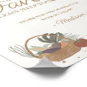 グリーン農家マーケットファームの新鮮な好意サイン ポスター (角)