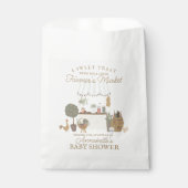 グリーン農家マーケットファームフレッシュベビーシャワー フェイバーバッグ (正面)