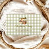 グリーン農家マーケットベビーシャワーブックベビー エンクロージャーカード