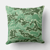 グリーン迷彩枕 クッション (裏面)