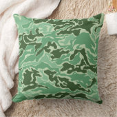 グリーン迷彩枕 クッション (ブランケット)