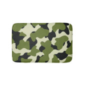 グリーン迷彩柄牛の斑点 バスマット (正面)