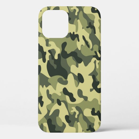 グリーン迷彩柄 Case-Mate iPhoneケース (裏面)