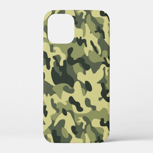 グリーン迷彩柄 Case-Mate iPhoneケース (裏面)