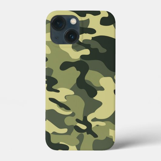 グリーン迷彩柄 Case-Mate iPhoneケース (裏面)