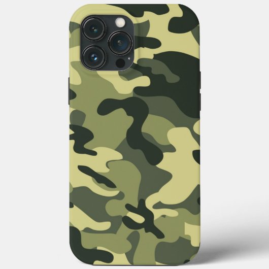 グリーン迷彩柄 Case-Mate iPhoneケース (裏面)