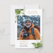 グリーン追悼祈念写真カード (正面)