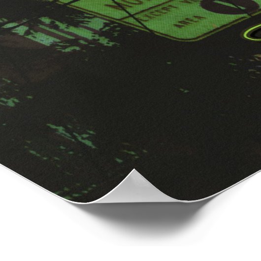 グリーン通りアカグリーンレックス ポスター (角)