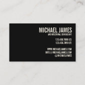 グリーン通りソーホアーキテクチャーニューヨークNYC 名刺 (裏面)