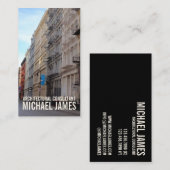 グリーン通りソーホアーキテクチャーニューヨークNYC 名刺 (正面/裏面)