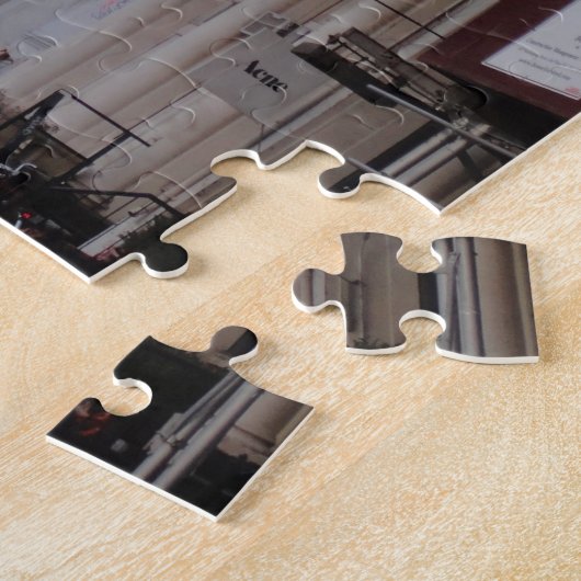 グリーン通り鋳鉄建築ソホニューヨーク ジグソーパズル (側面)