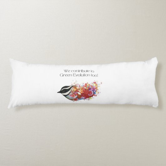 グリーン進化にも貢献 ボディピロー (正面)