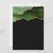 グリーン金ゴールドアゲート90th誕生日パーティー 招待状 (裏面)