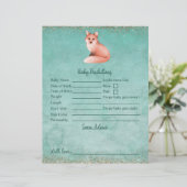 グリーン金ゴールドキツネベビーシャワー予測およびアドバイス (スタンド正面)