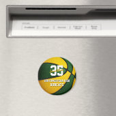 グリーン金ゴールドクラブチームカラー マグネット (インサイチュ (食洗機))