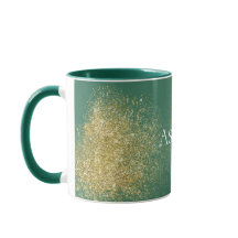 グリーン金ゴールドグリジーグリッター