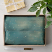 グリーン金ゴールドグリッタースパークルクリスマス 薄葉紙 (ギフト)