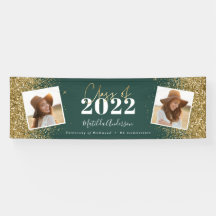 グリーン金ゴールドグリッター2写真クラス卒業