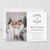 グリーン金ゴールドベリー移動ファミリーモノグラム2写真 シーズンカード (正面)