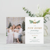 グリーン金ゴールドボウムービングファミリーモノグラム2枚の写真 シーズンカード (スタンド正面)