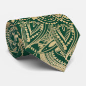 グリーン金ゴールドマンダラコレクション ネクタイ (ロール)