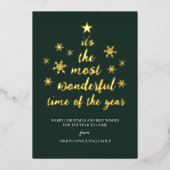 グリーン金ゴールド事業 箔シーズンカード (正面)