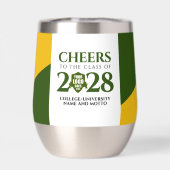 グリーン金ゴールド学校大学卒業 (背面)